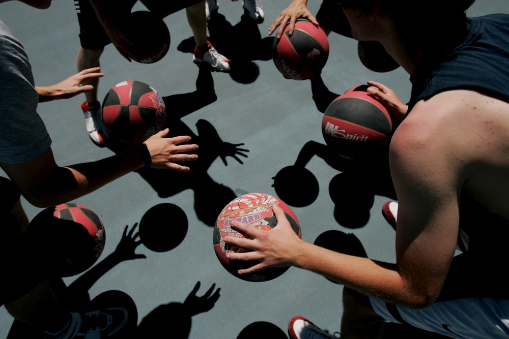   The United States Basketball Academy, which is located in Blue River, Ore., is a major training facility for American and Chinese basketball.&nbsp;© Sol Neelman/The Oregonian  