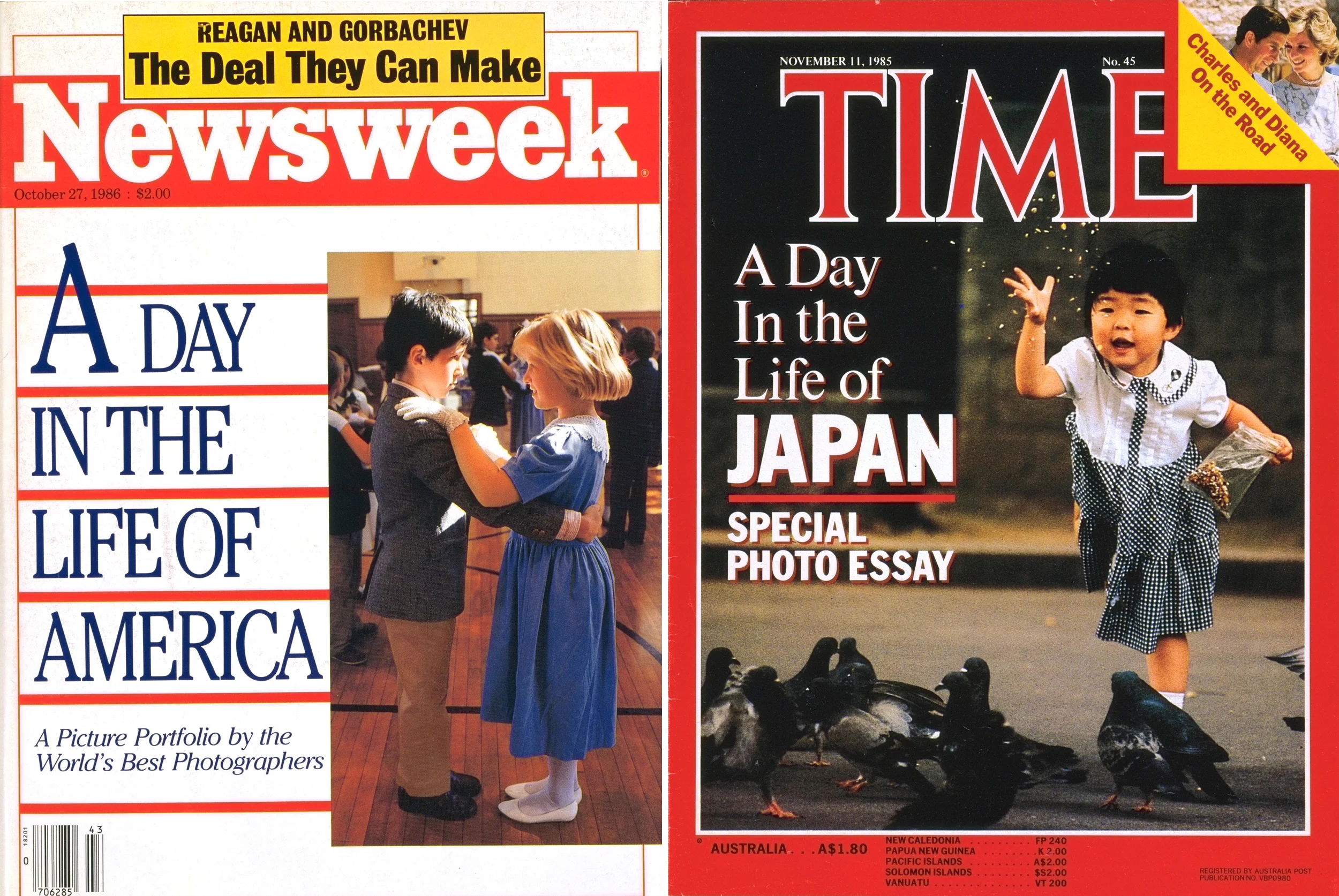 Bidding Wars: TIME & Newsweek often battled for magazine rights for the DITLO books.