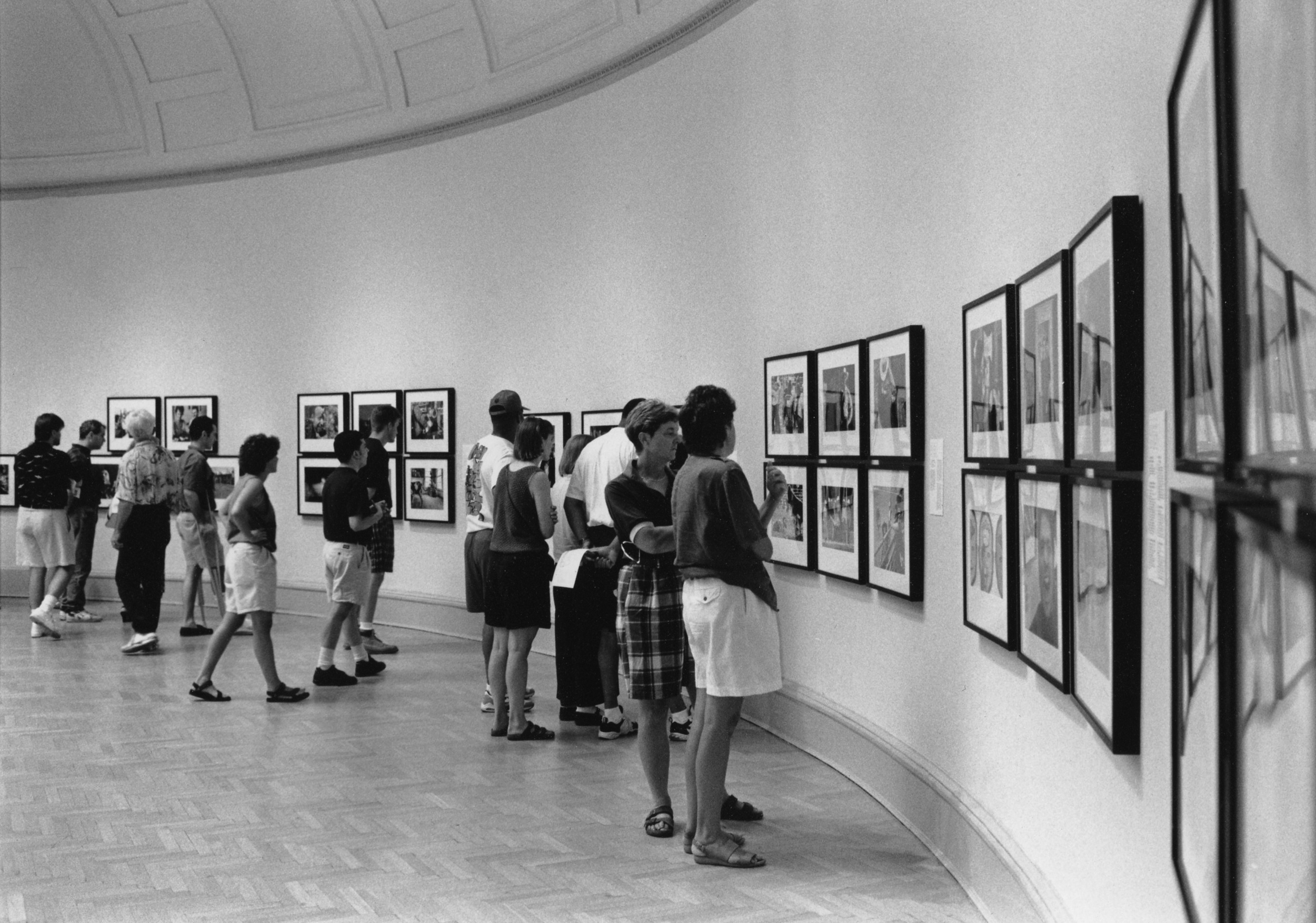 It was crazy in 1994. Pictures of "ordinary" gay people at the Corcoran Gallery of Art drew huge crowds, and the show's run was extended. © Nancy Andrews