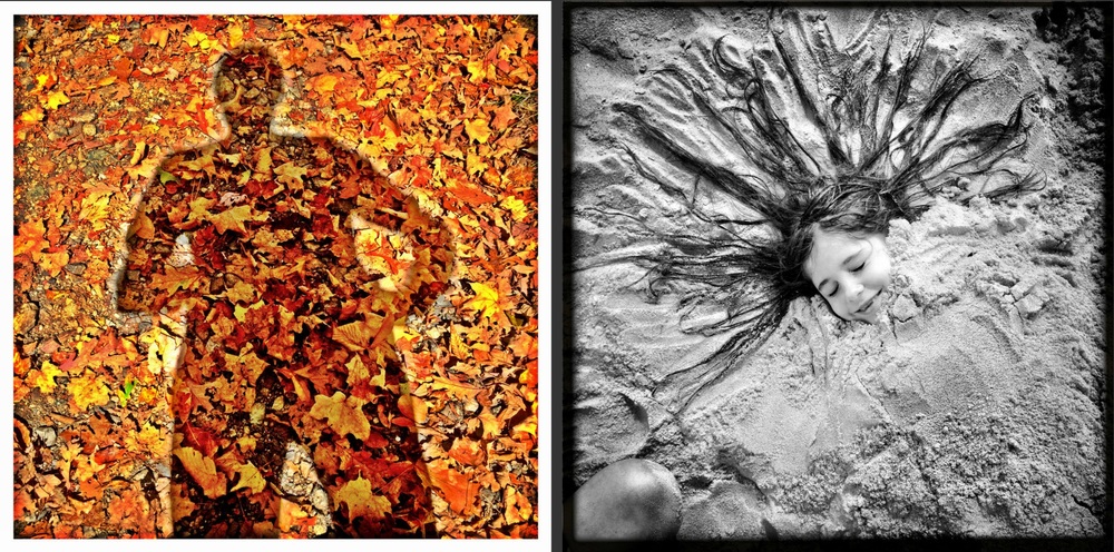    iPhone Work   : Self-portrait in Autumn; Beach time in Summer. © Mark Peterson/ReduxPictures  