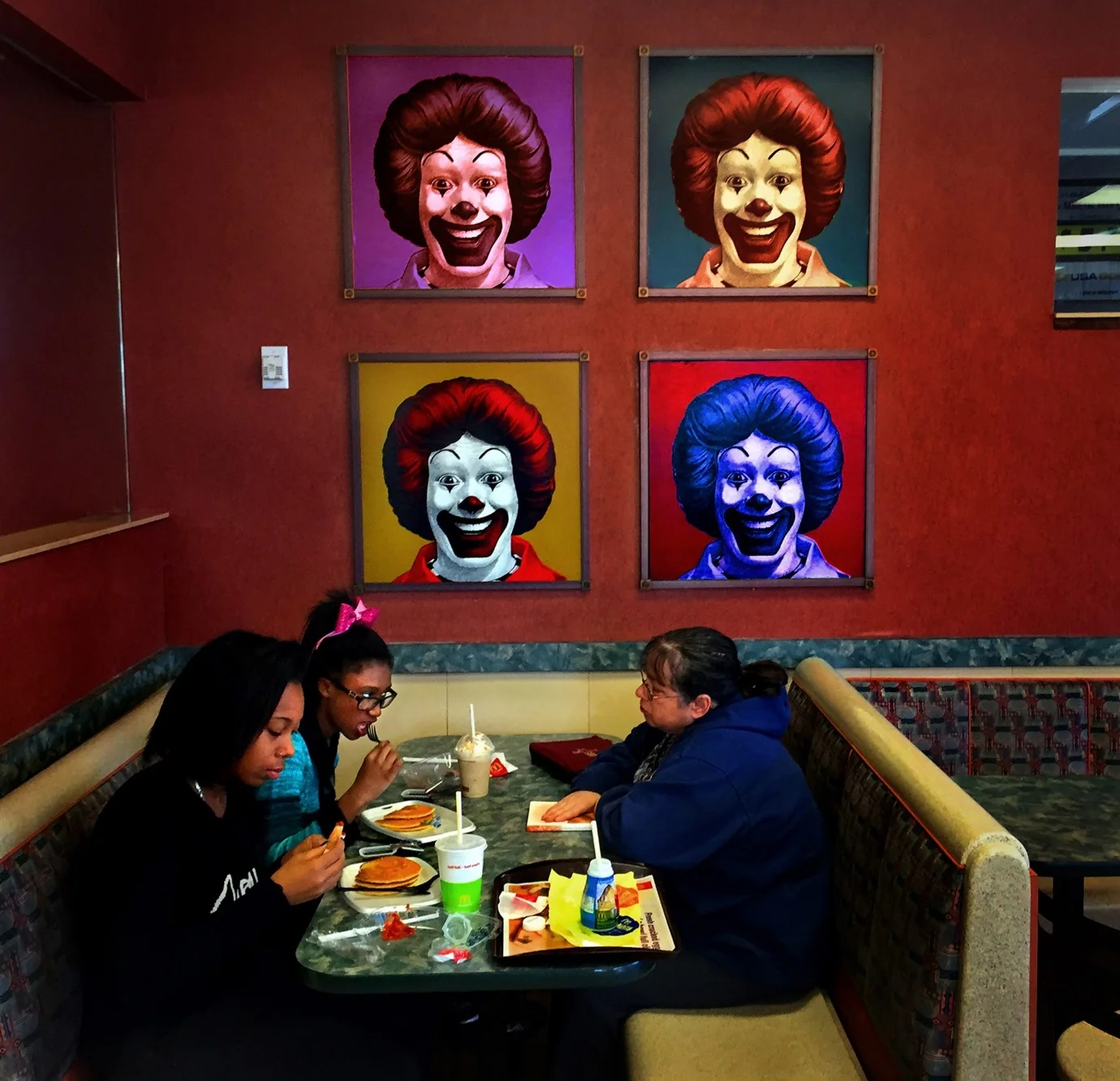 All day breakfast is now available at McDonald's. Is everybody happy now? (iPhone 6 photo) — at Pottstown, Pennsylvania. © 2015 Michael S. Williamson/The Washington Post