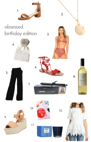 obsessed. birthday edition.