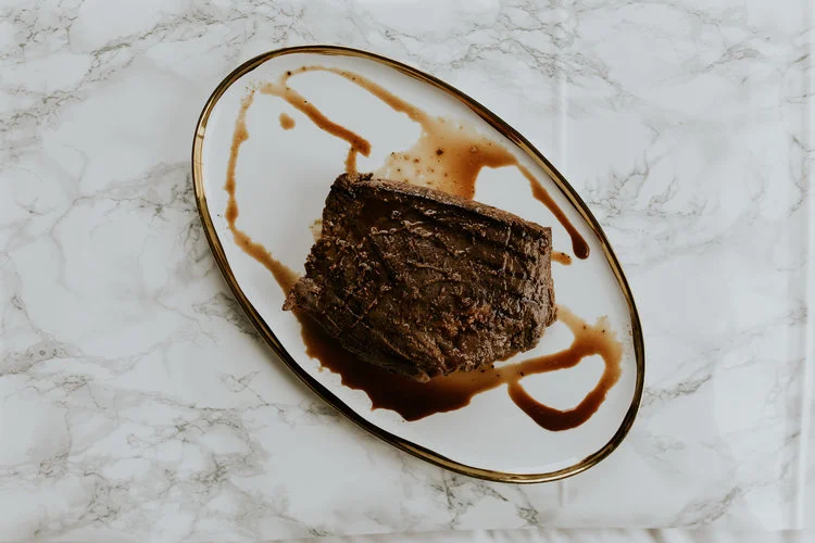 recipe. peanut butter soy steak. 