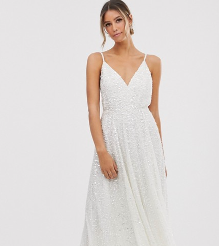 Little White Dresses for Small Wedding Plans