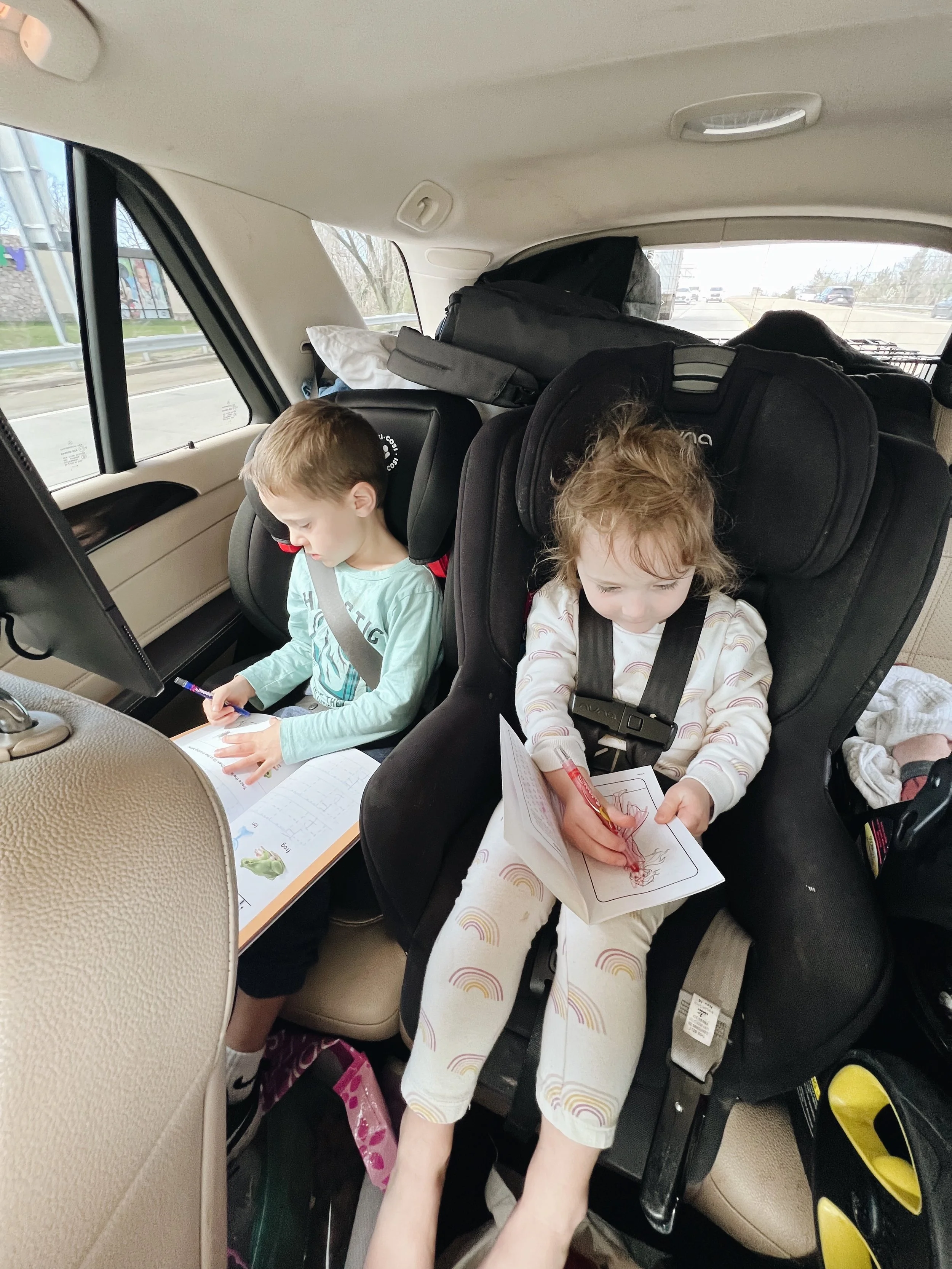 How to Entertain Three Kids in the Car for Hours