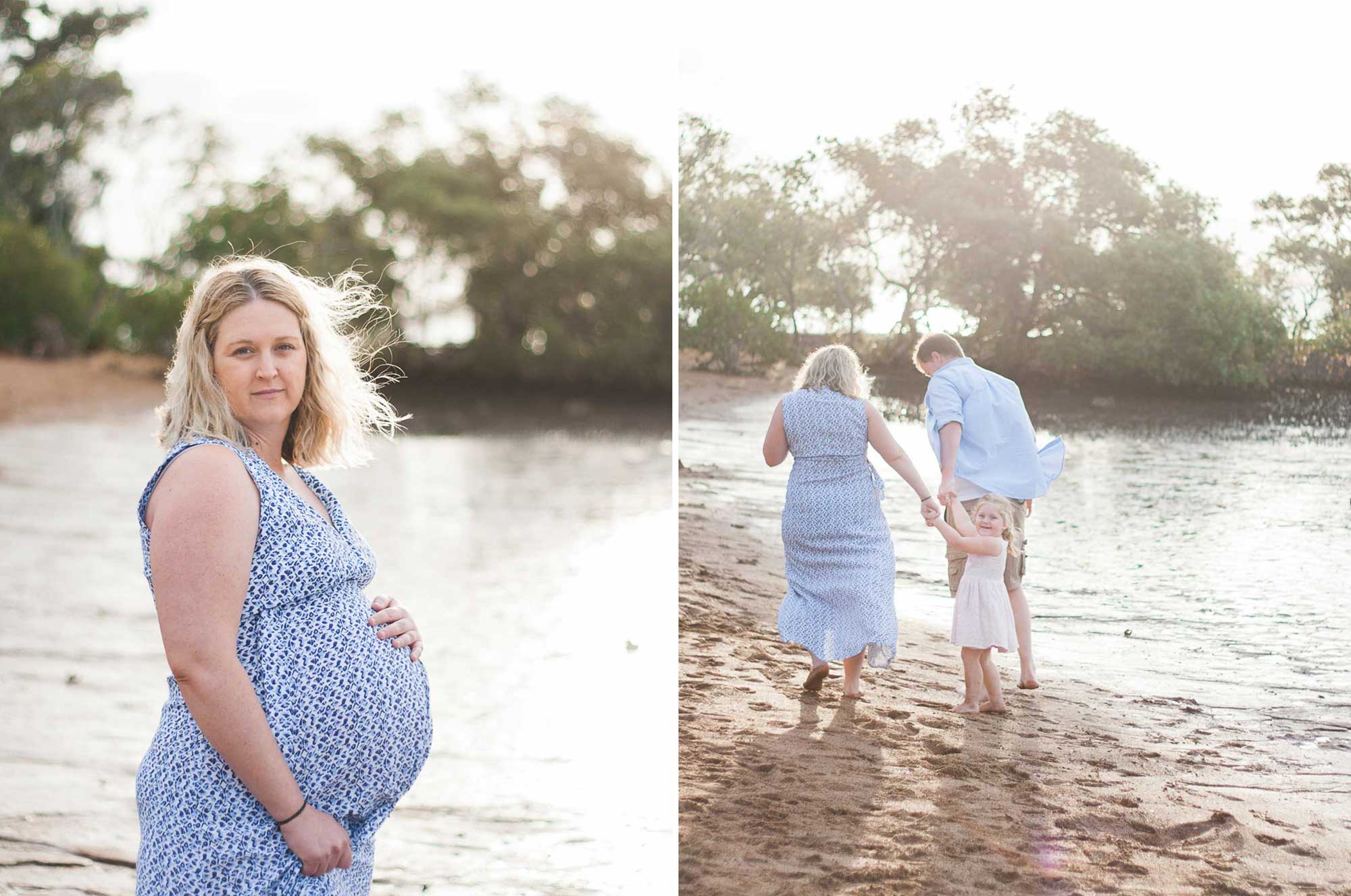 Brisbane Family Photographer | Ipswich Family Photographer | Brisbane Photographer | Family Photography | Pregnant Mother | Couple in Love | Family | Waterfront | Wellington Point