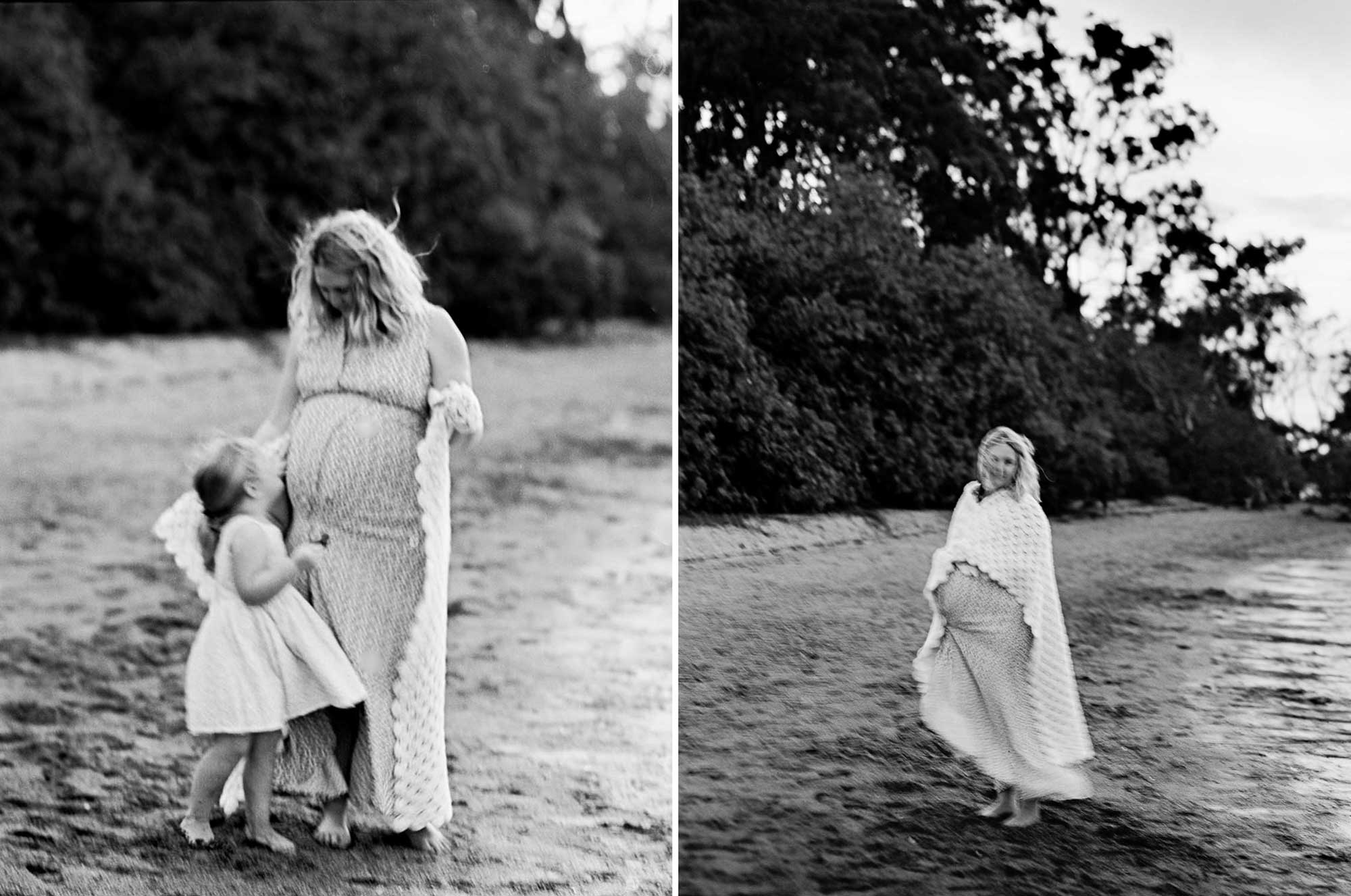 Brisbane Family Photographer | Ipswich Family Photographer | Brisbane Photographer | Family Photography | Pregnant Mother | Couple in Love | Family | Waterfront | Wellington Point | Film