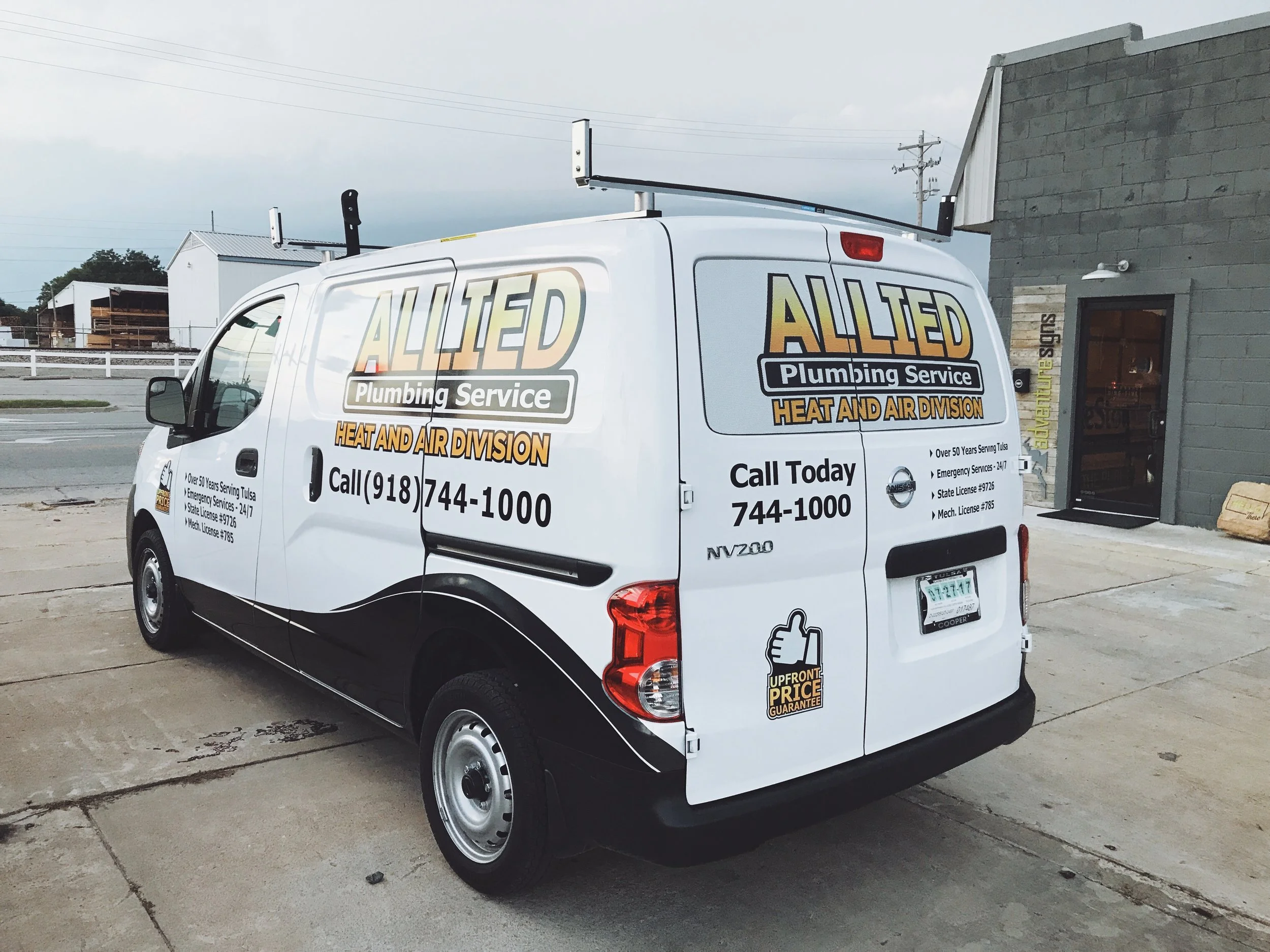 Allied Plumbing Fleet Graphics