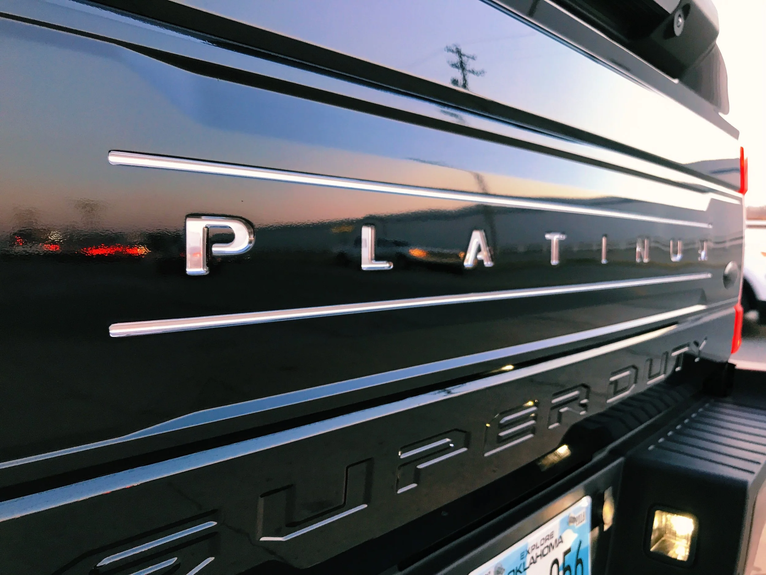 Ford F-250 Platinum Tailgate Wrap