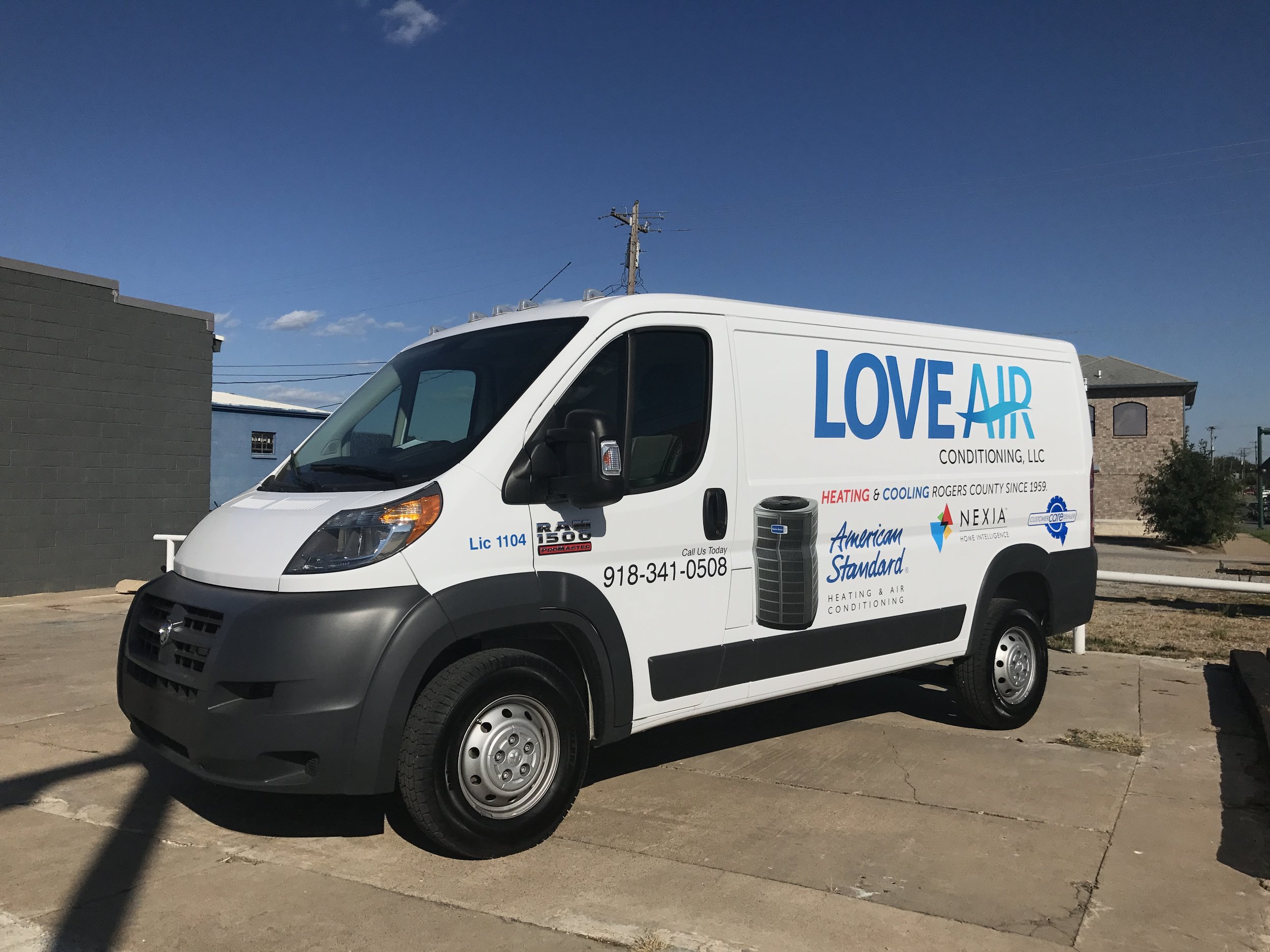 Love Heat & Air :: Fleet Graphics