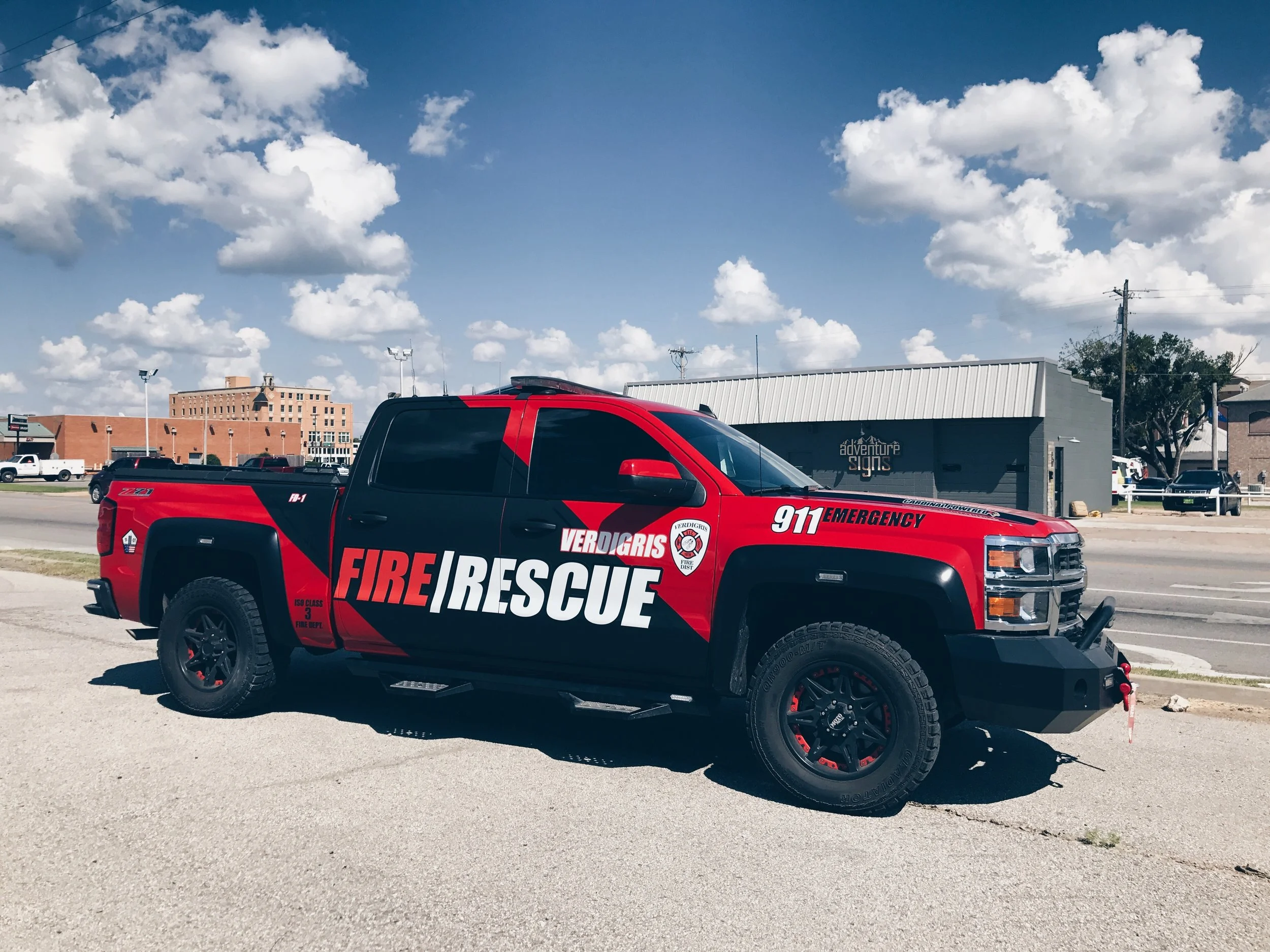 Verdigris Fire Rescue :: Fleet Wraps