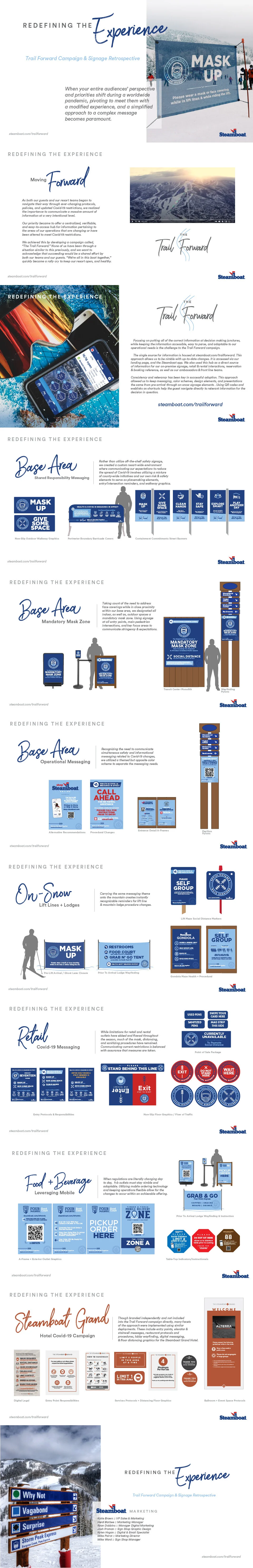  Steamboat Resort Trail Forward Signage Campaign Retrospective 