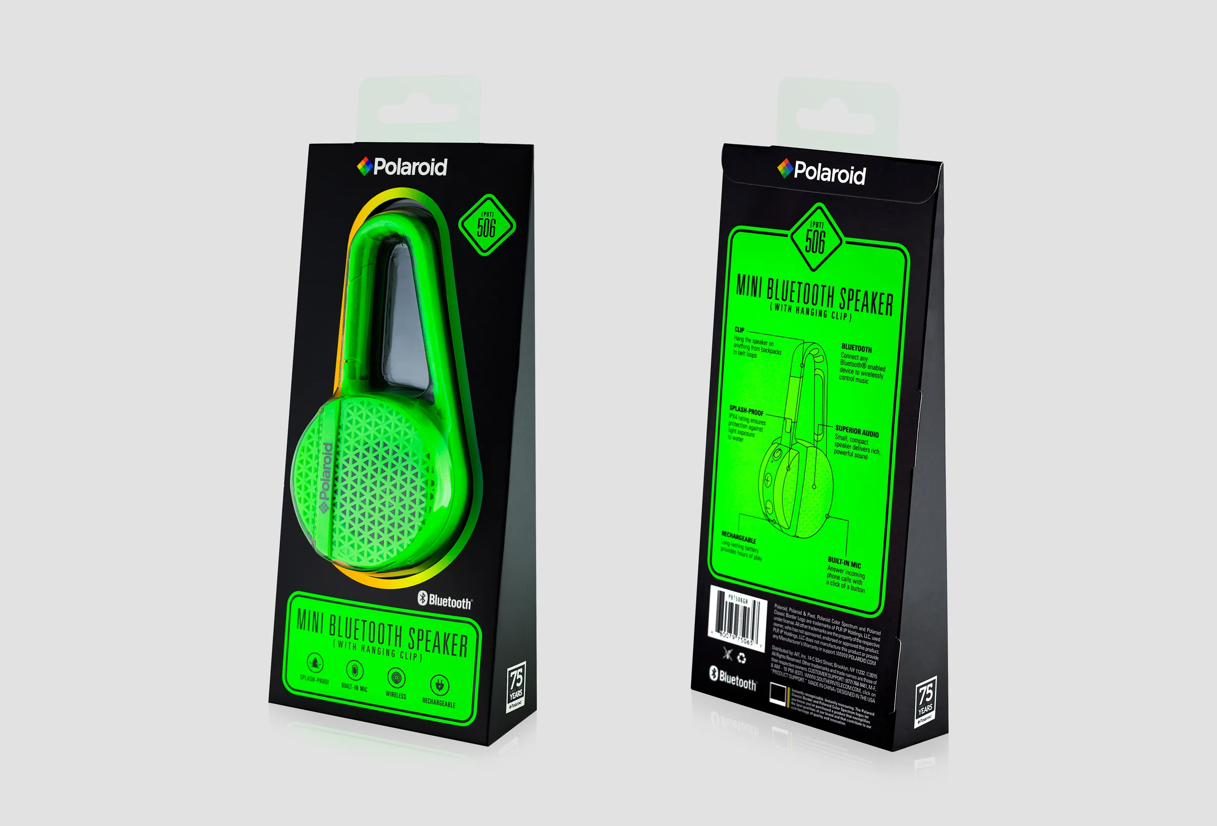 polaroid mini bluetooth speaker