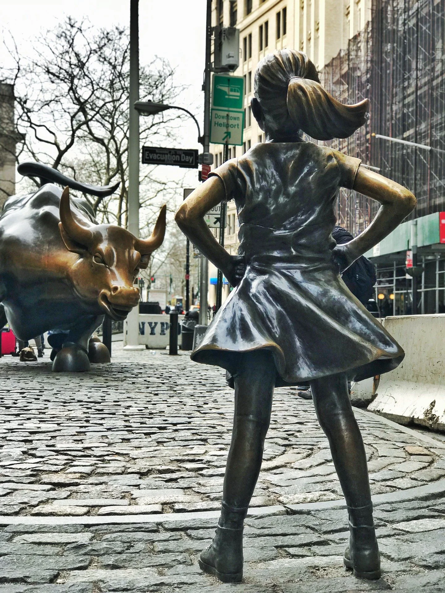 Manufacturing data causes Wall St to fall, and Salesforce is down.