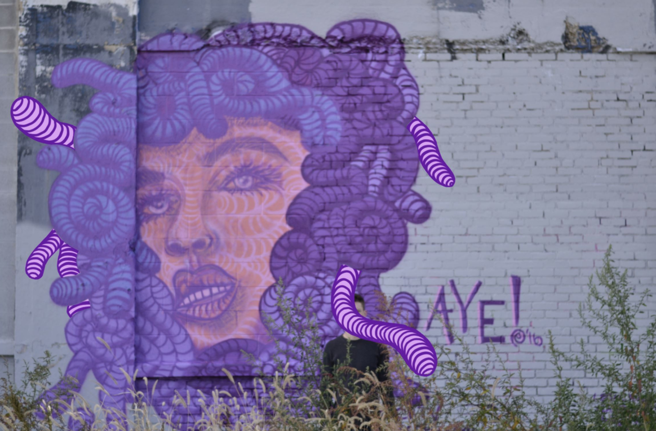 Aye Medusa Mural