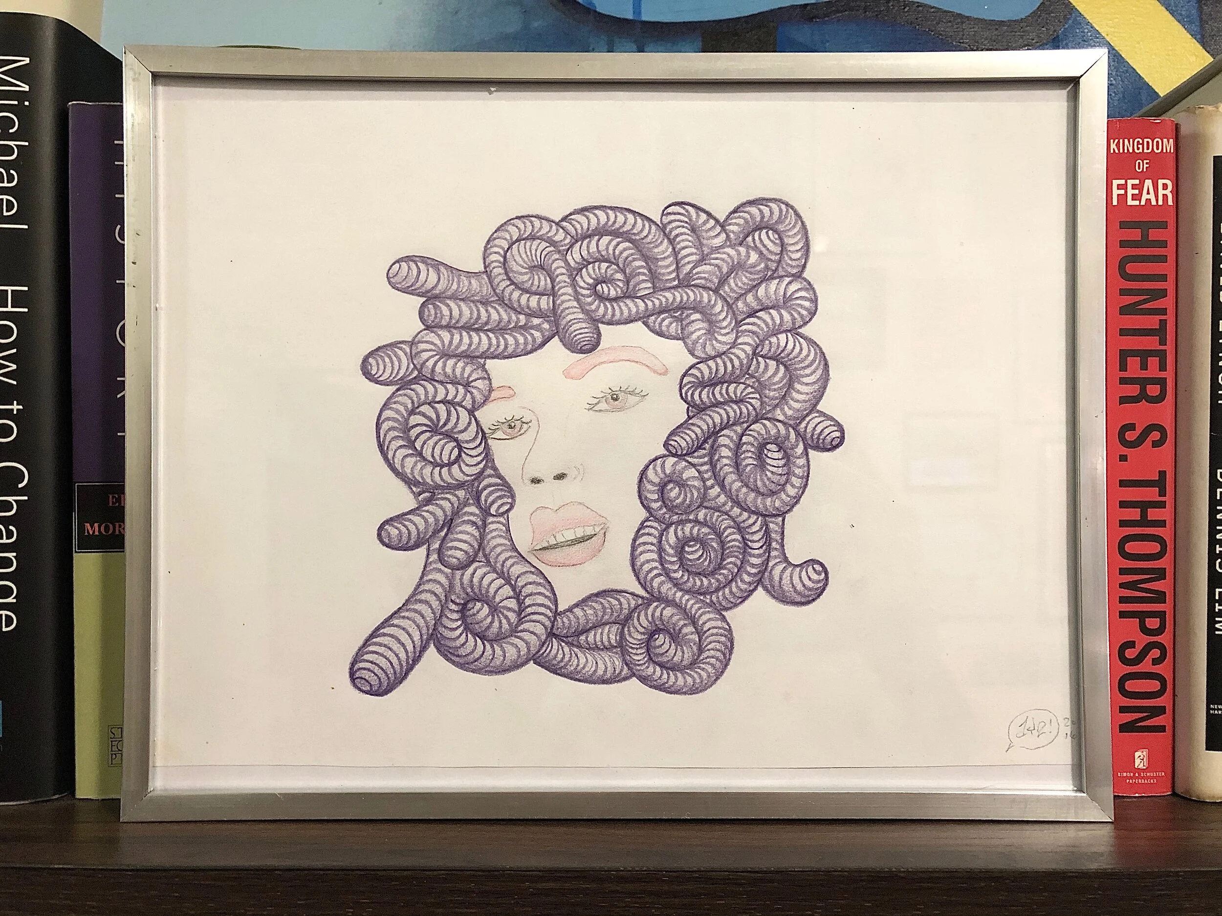 Aye Medusa (Mural Sketch)