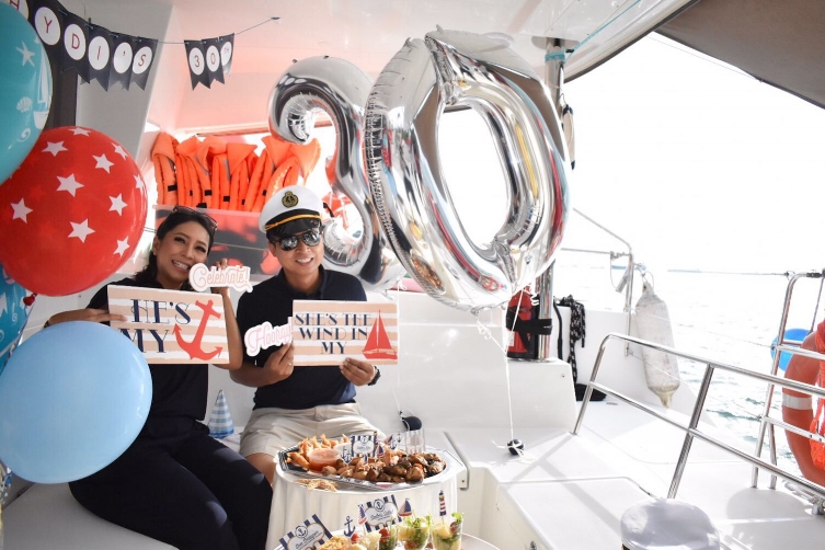 Yacht Rental Singapore Birthday Party