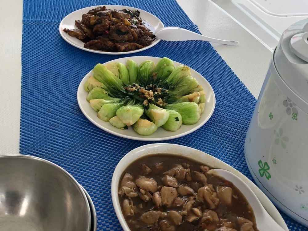 Then we eat together!