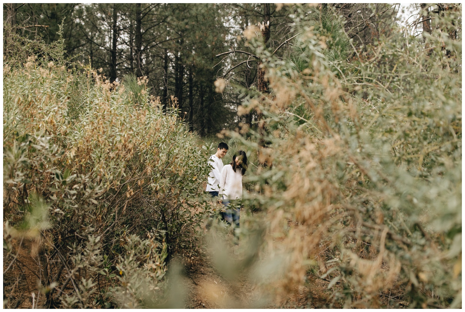 Los Angeles Forest Warm and Artistic Engagement Session-9265.jpg