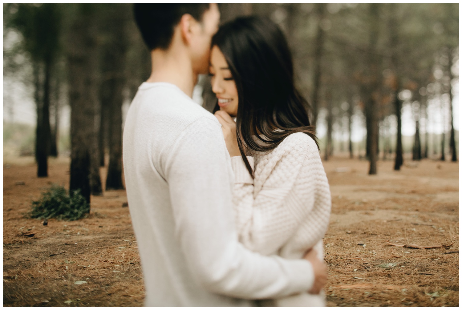 Los Angeles Forest Warm and Artistic Engagement Session-8958.jpg