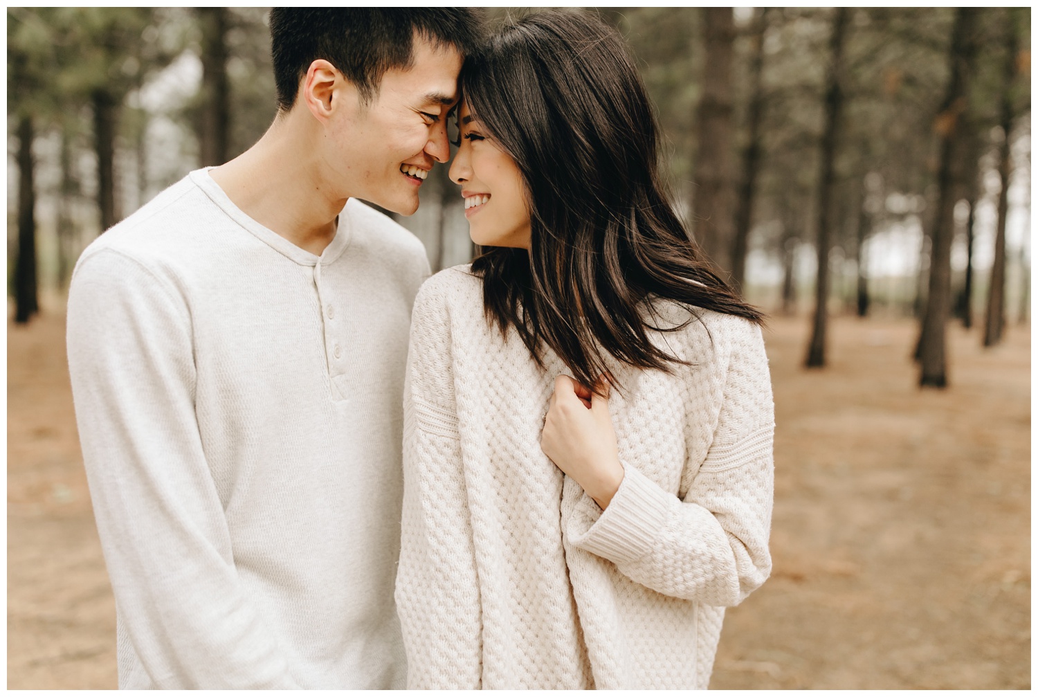 Los Angeles Forest Warm and Artistic Engagement Session-8927.jpg