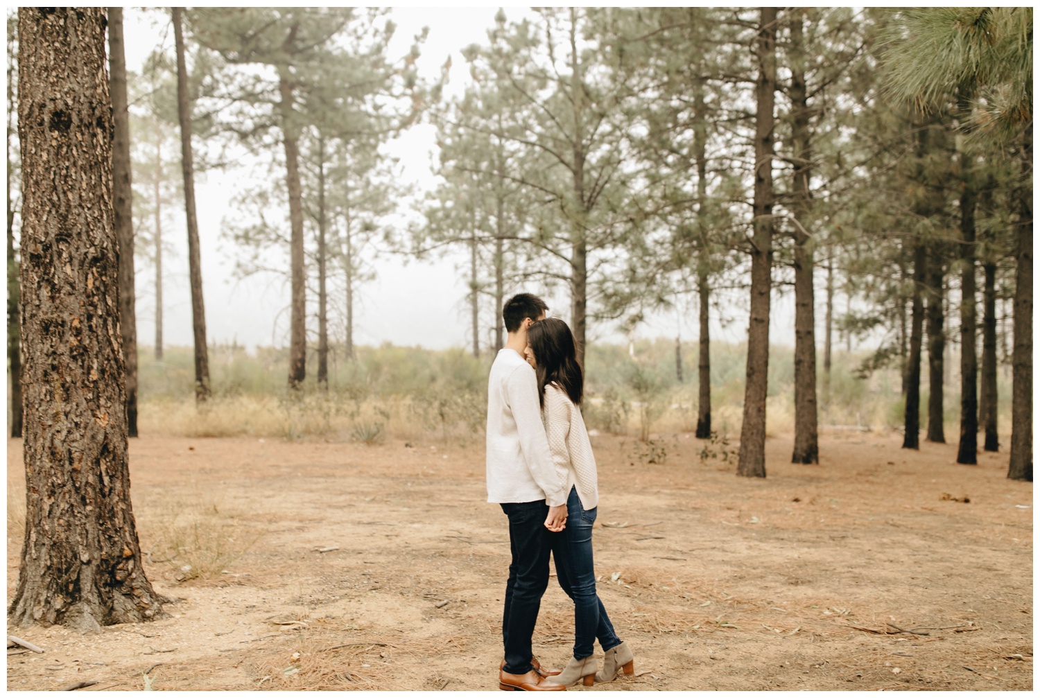 Los Angeles Forest Warm and Artistic Engagement Session-8788.jpg