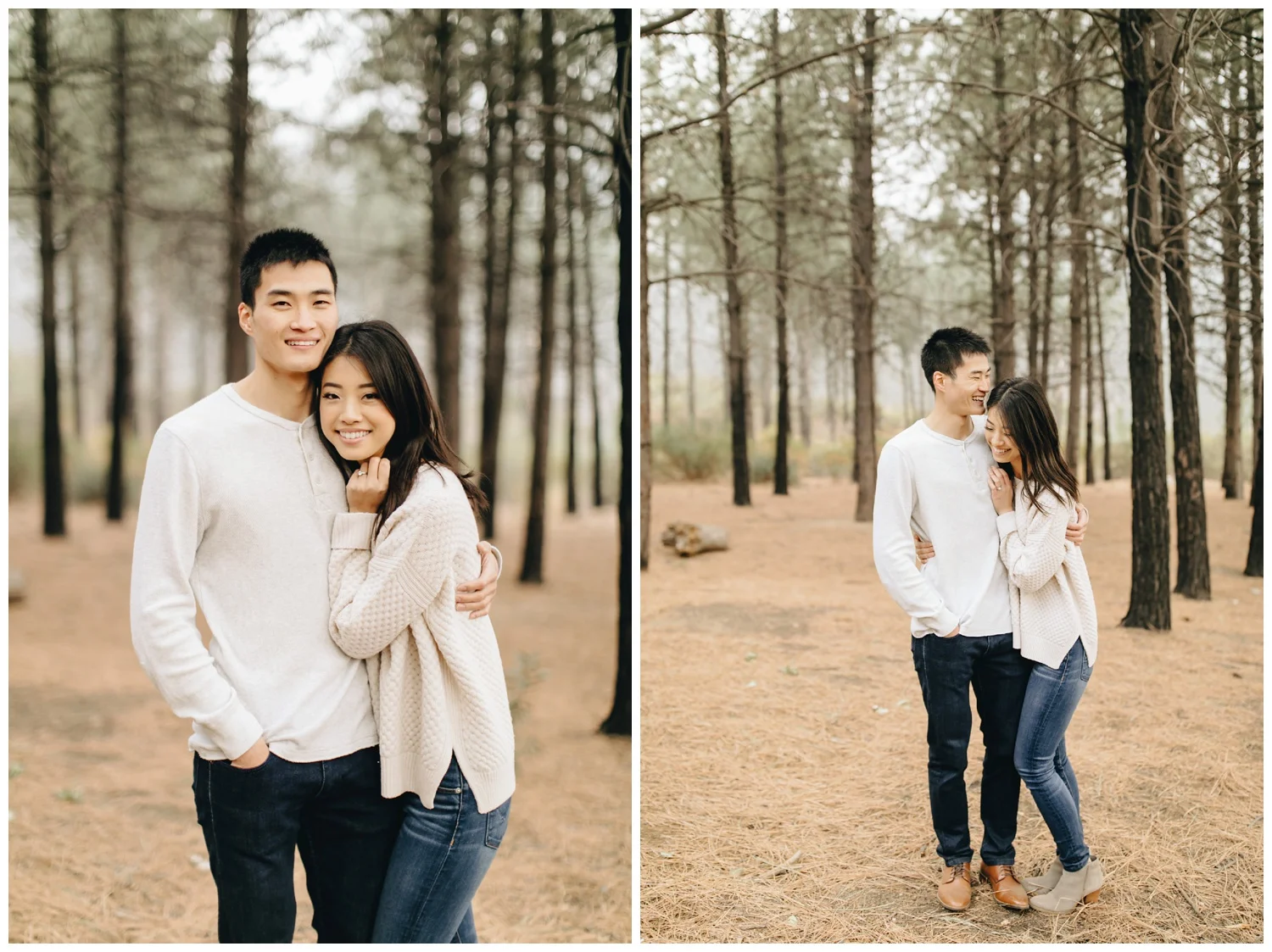 Los Angeles Forest Warm and Artistic Engagement Session-9483.jpg