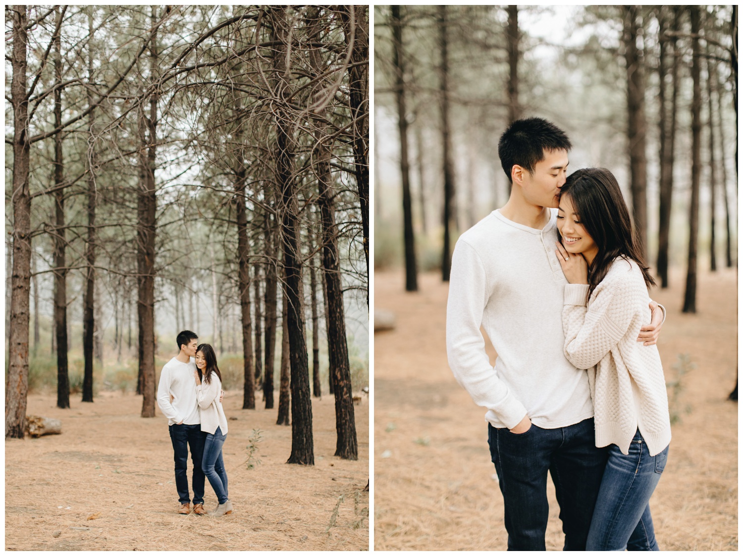 Los Angeles Forest Warm and Artistic Engagement Session-1569.jpg