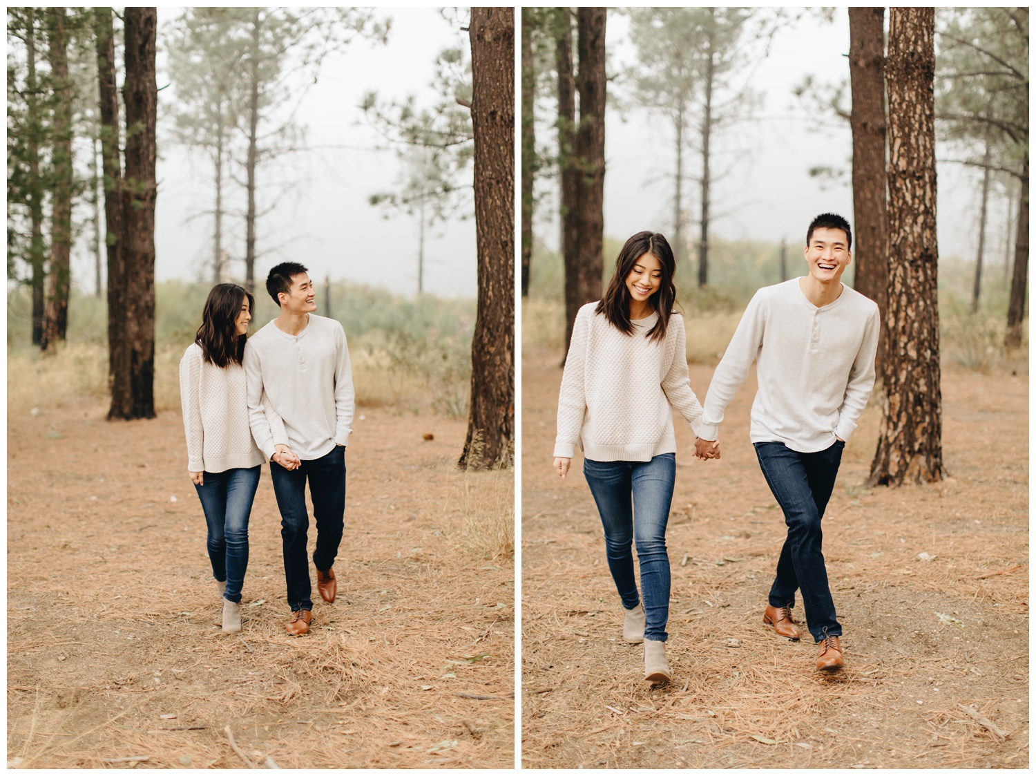 Los Angeles Forest Warm and Artistic Engagement Session-1449.jpg