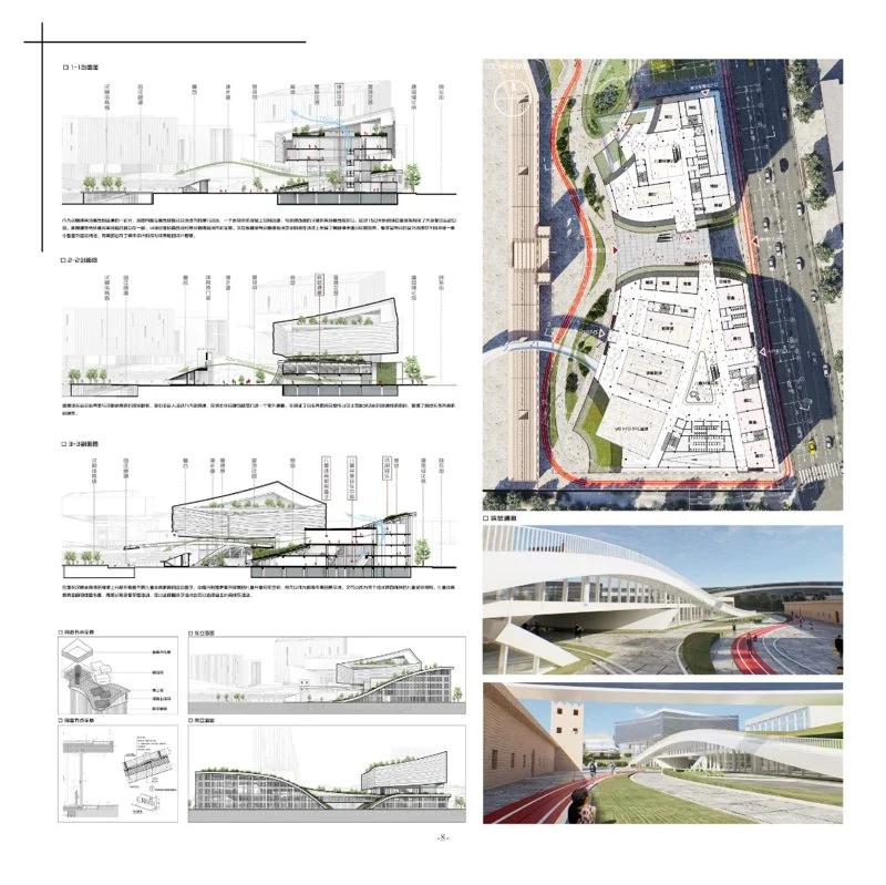 2050 Sports Playland 某高校 “旧址” 周边文化体育园区设计