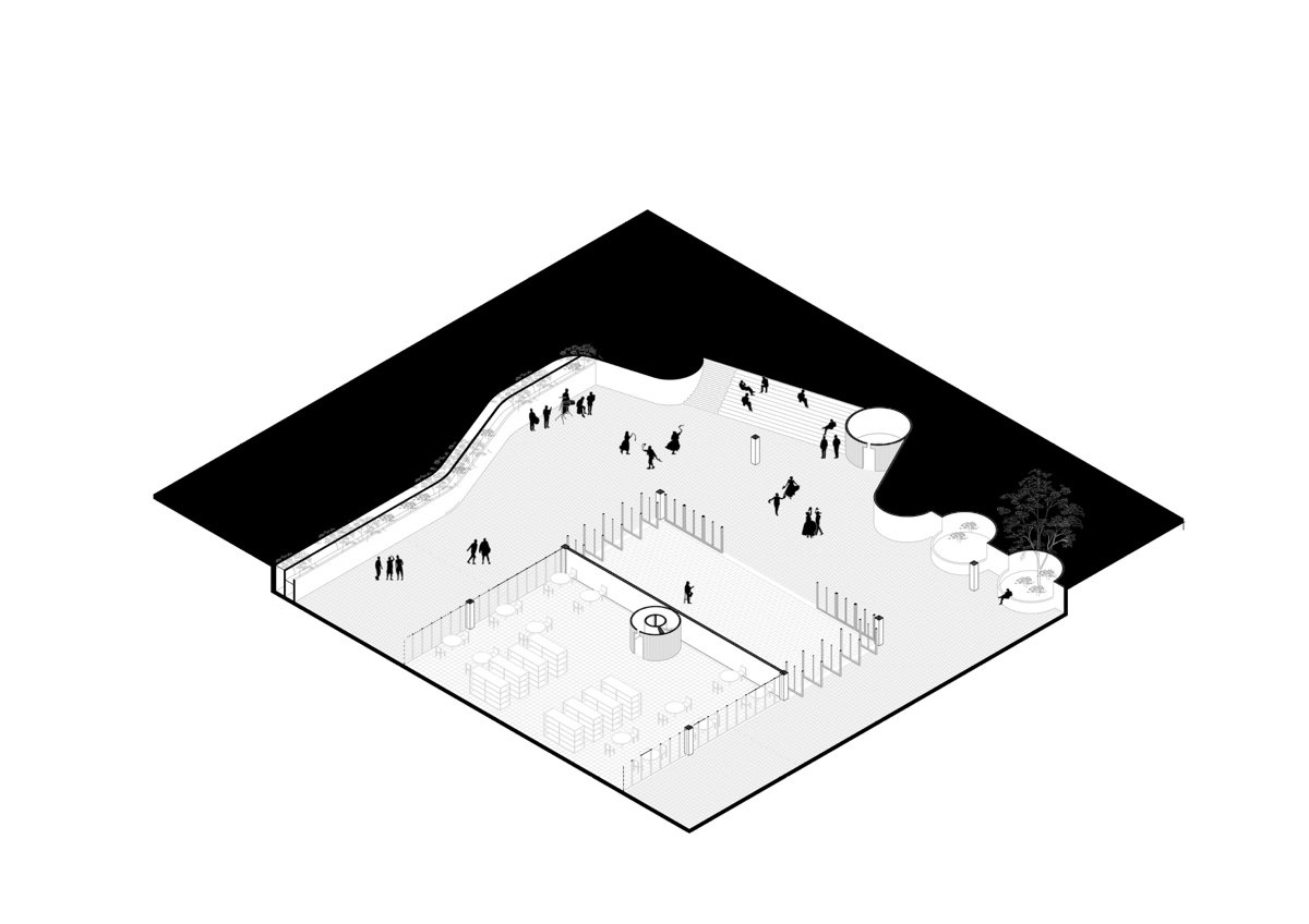 公民艺术中心：基础设施作为新钦博特区巩固的推动器（Centro Cívico Artístico - Infraestructura como dispositivo para la consolidación del distrito de Nuevo Chimbote）