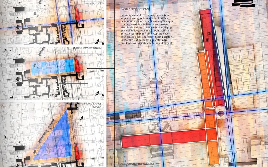 克兰布鲁克方案:场地分析图解