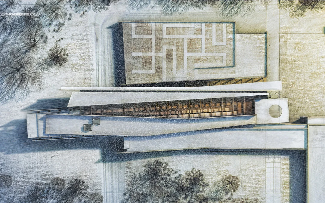 冬季景象 3:克兰布鲁克最终渲染图