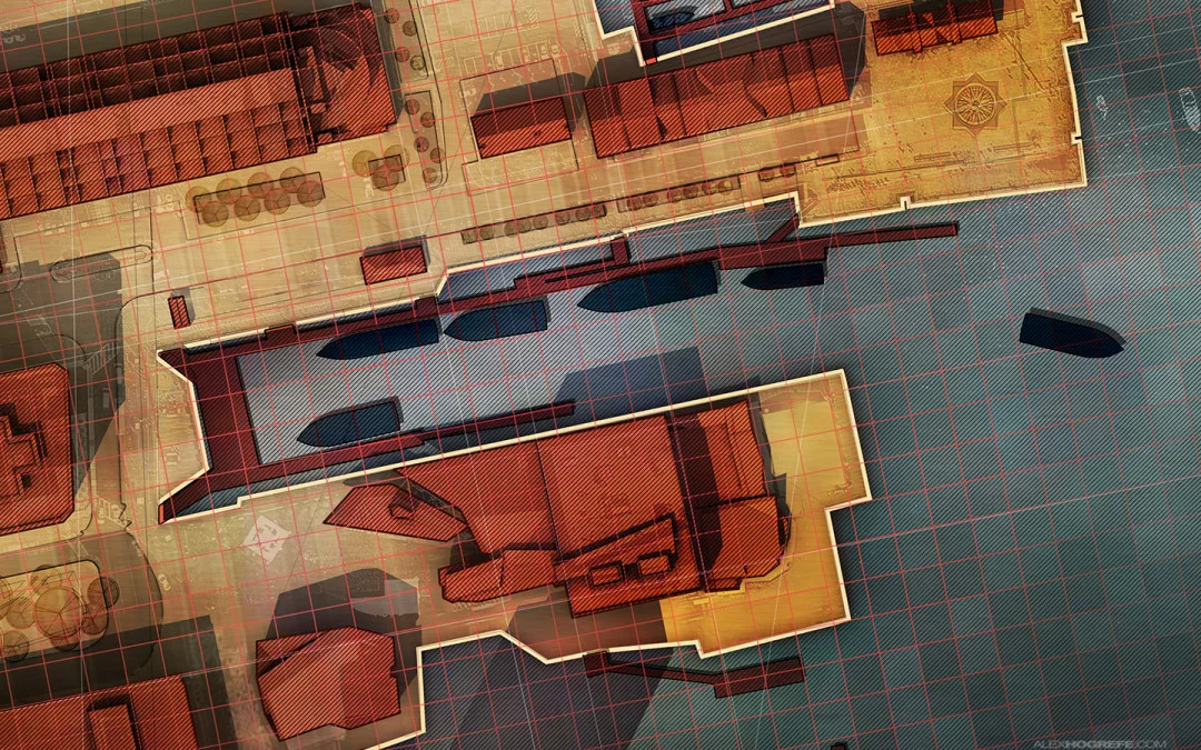 长码头设计:大地分析图:填充图案