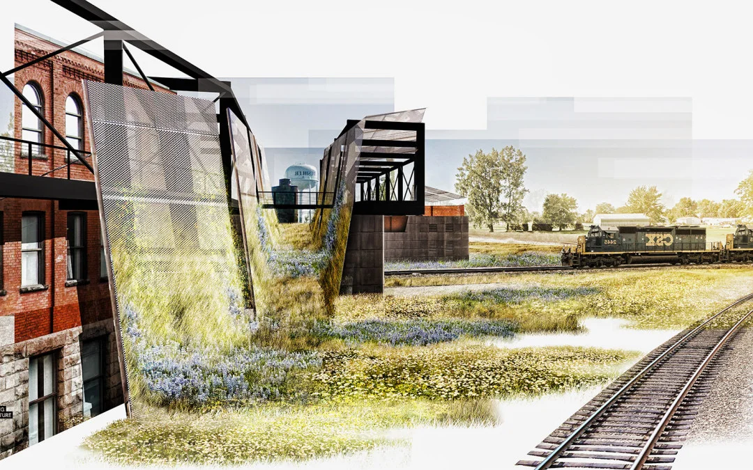 无渲染快速拼贴效果图