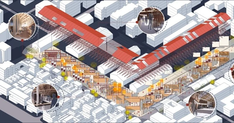 市井西仓·古今记忆——西安明城区永丰仓集市改造