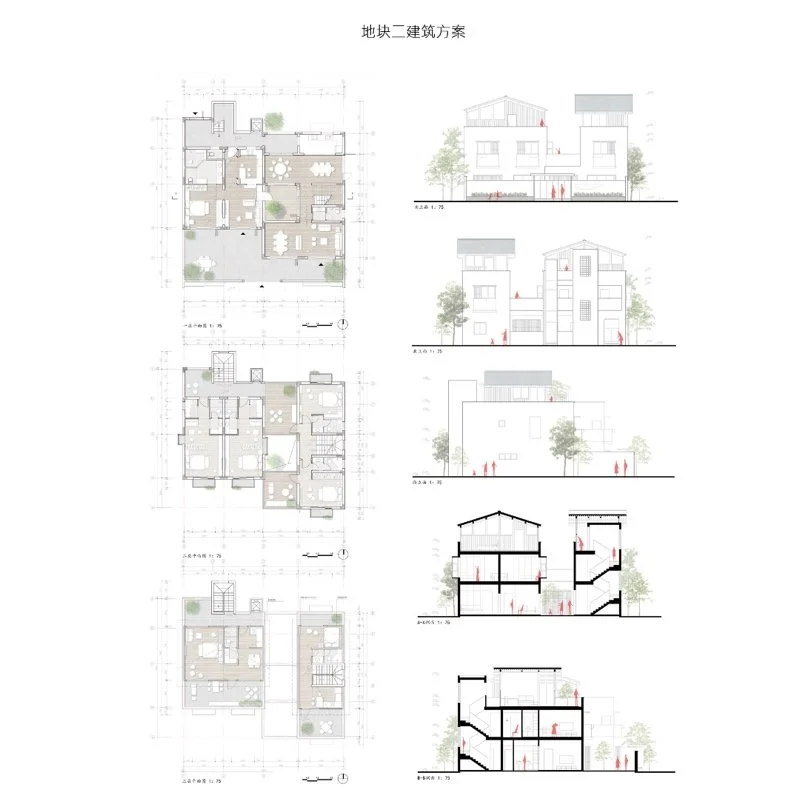 微型社区 ——乡村小住宅集合多样化居住