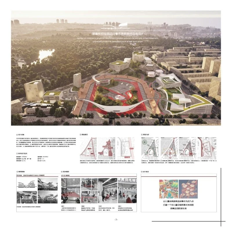 2050 Sports Playland 某高校 “旧址” 周边文化体育园区设计
