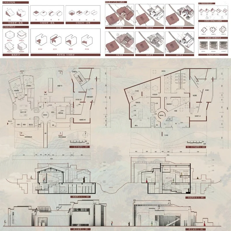 桃樟源里 颐晖青绿——大健康生态徽派村落活化传承设计