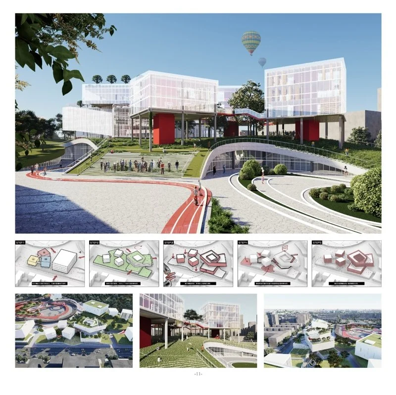 2050 Sports Playland 某高校 “旧址” 周边文化体育园区设计
