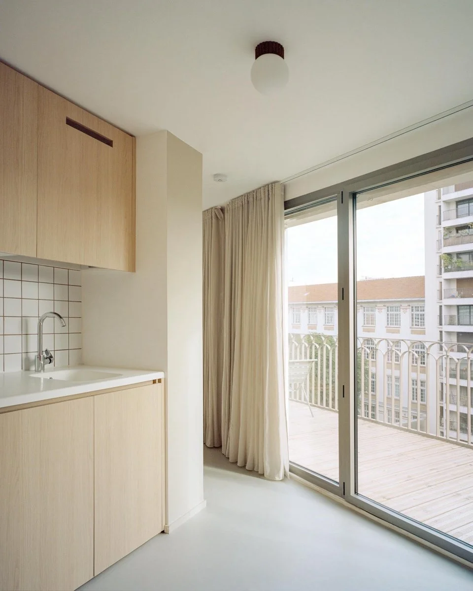 达罗·拉西仁展馆和玛德琳·佩莱蒂青年住宅（Dareau La Sirène Pavilion and Madeleine Pelletier Youth Residence）