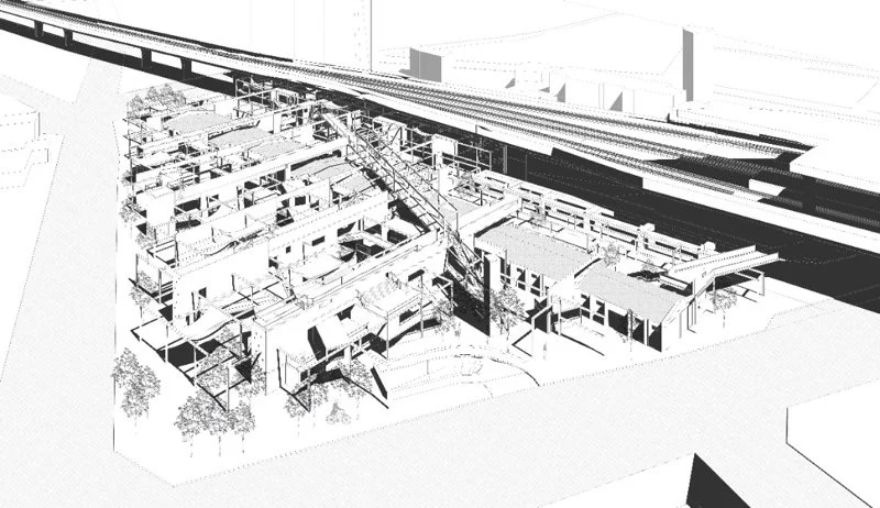 寄生、附生、共生 ── 新舊空間的纏繞性