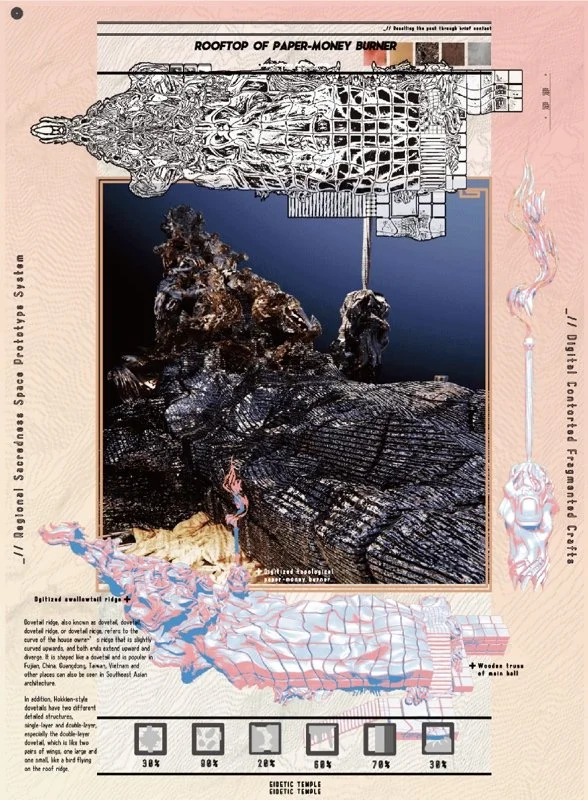 遺覺之廟——以大稻埕氛圍六感及參數形態重構之信仰空間