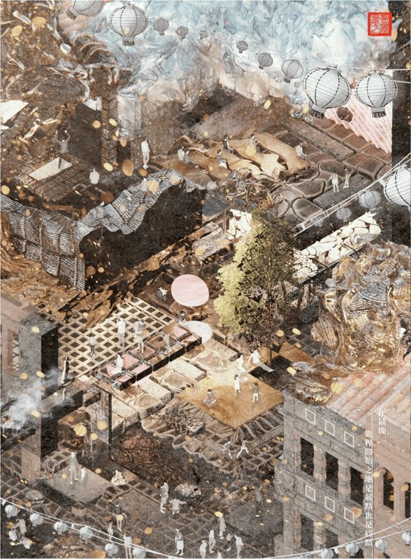 遺覺之廟——以大稻埕氛圍六感及參數形態重構之信仰空間