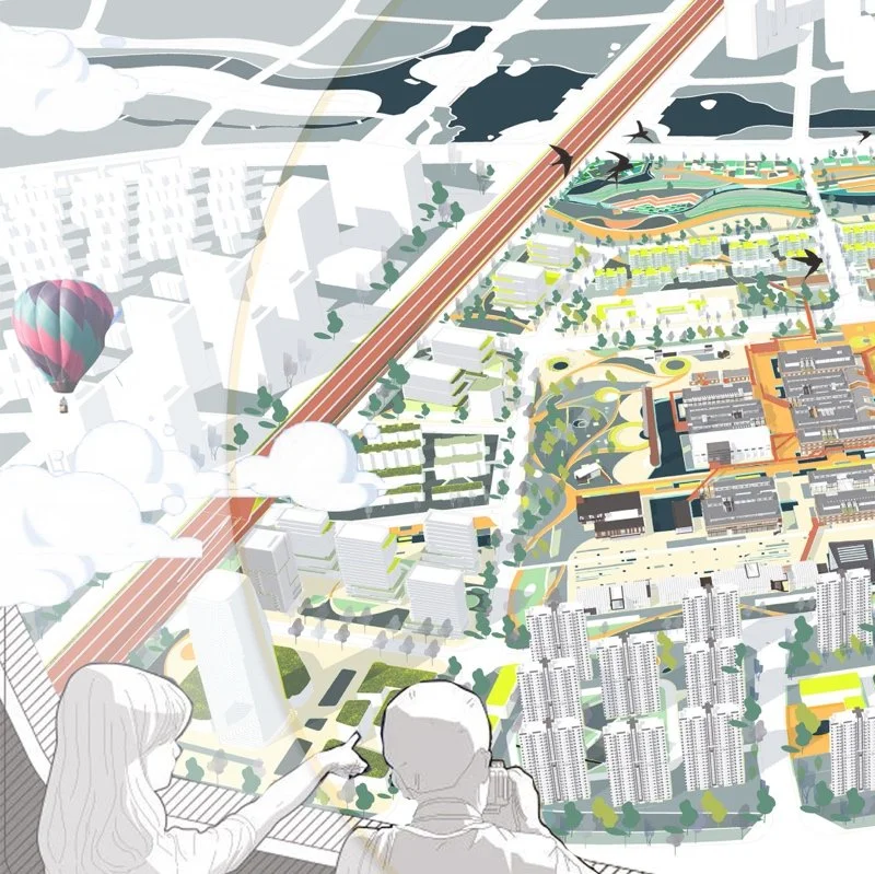 慢游记 营新城——合肥市十五里河金寨路东部地块城市设计