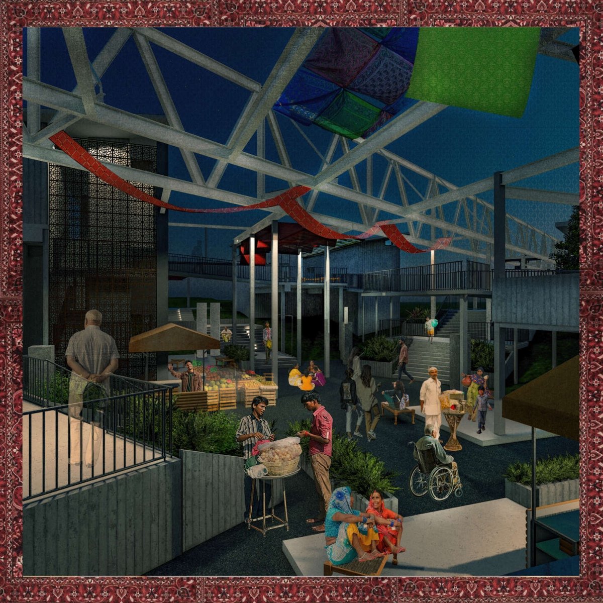 记忆习得建造之处（Where Memory Learns to Build）