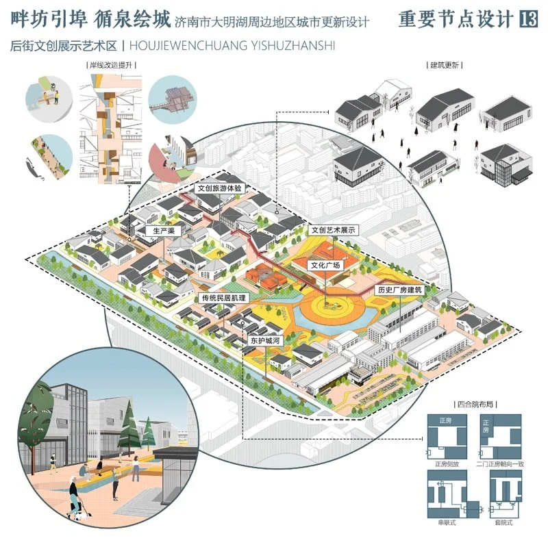 畔坊引埠 循泉绘城——济南市大明湖周边地区城市更新设计