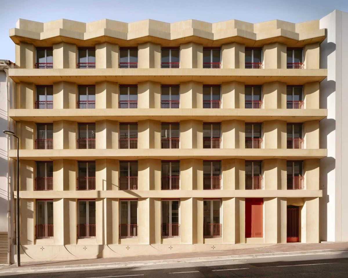 16套社会住宅单元（16 social housing units）