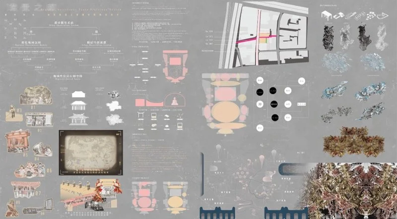 遺覺之廟——以大稻埕氛圍六感及參數形態重構之信仰空間