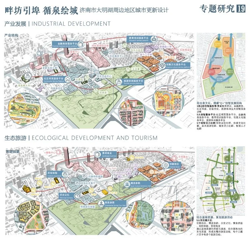 畔坊引埠 循泉绘城——济南市大明湖周边地区城市更新设计